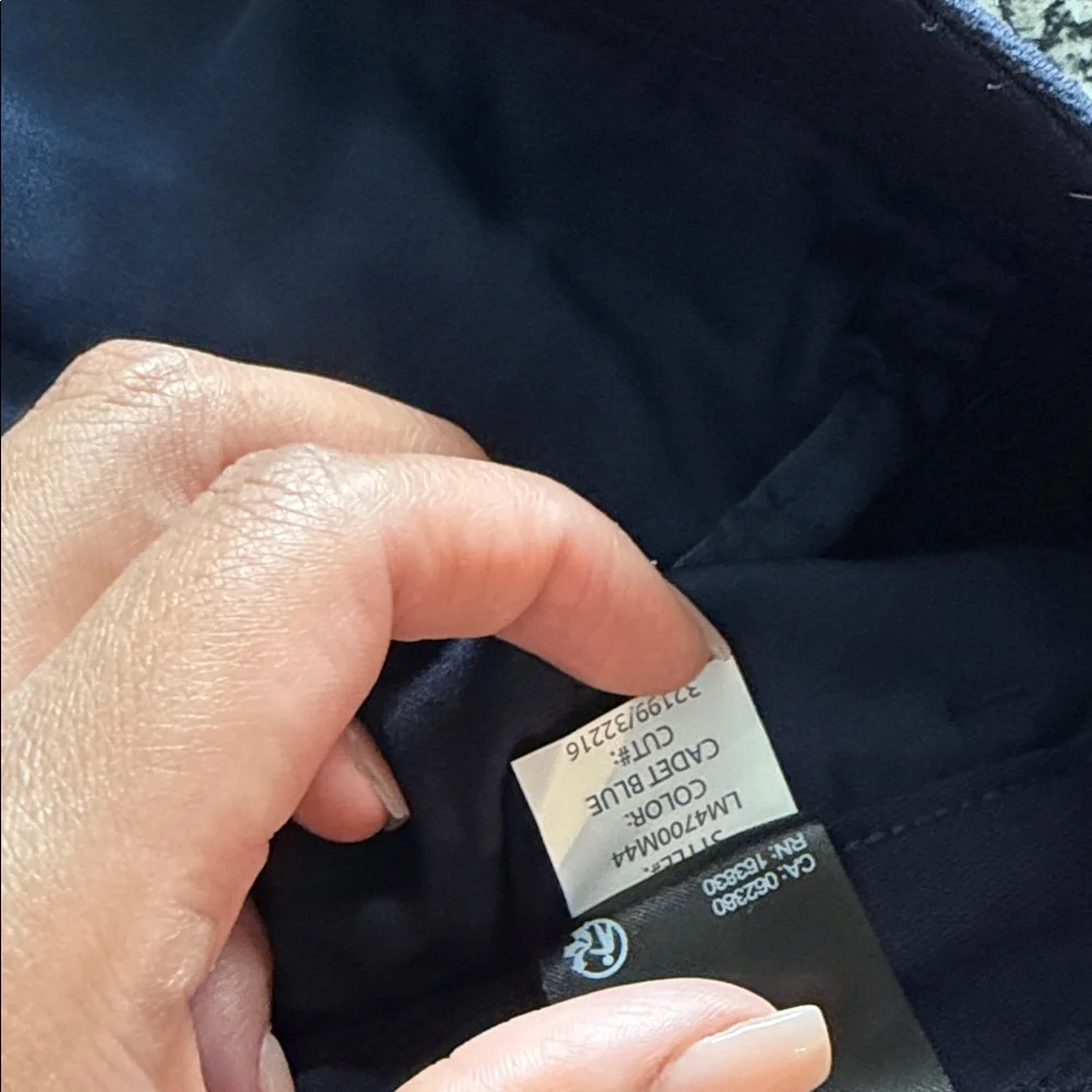 Liverpool pull on Wide leg pants in blue | Sz 10 - Picture 4 of 12